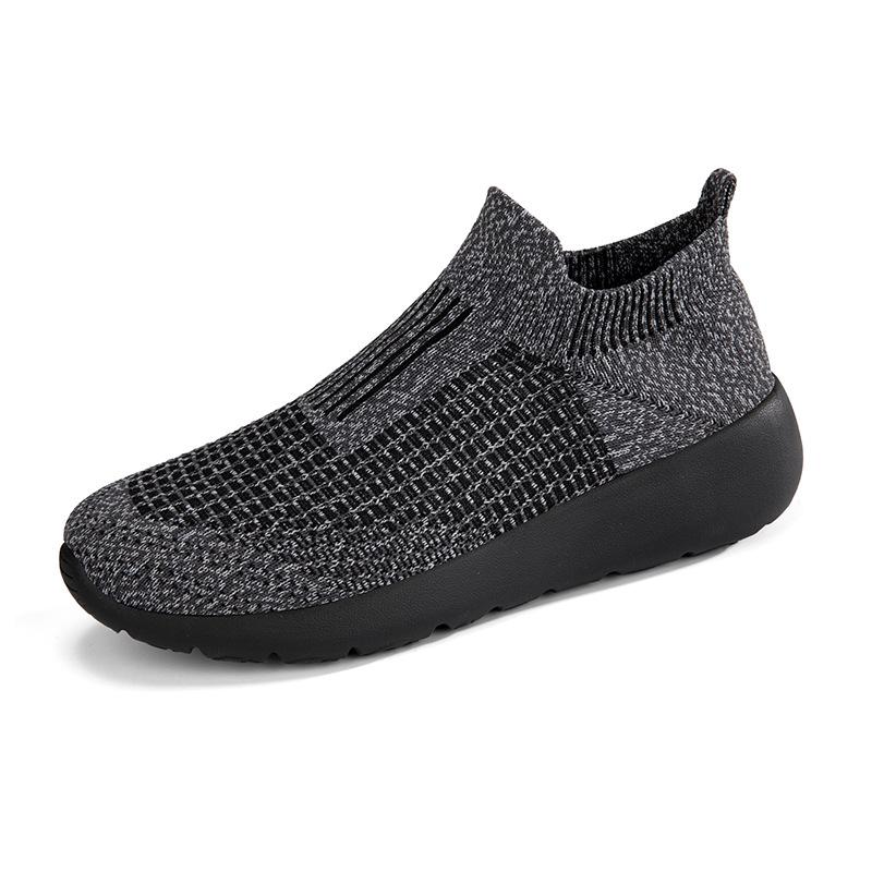 2025 new popular large-size men's and women's shoes, fly-woven sports shoes, foot shoes, casual shoes, socks, shoes, couple shoes