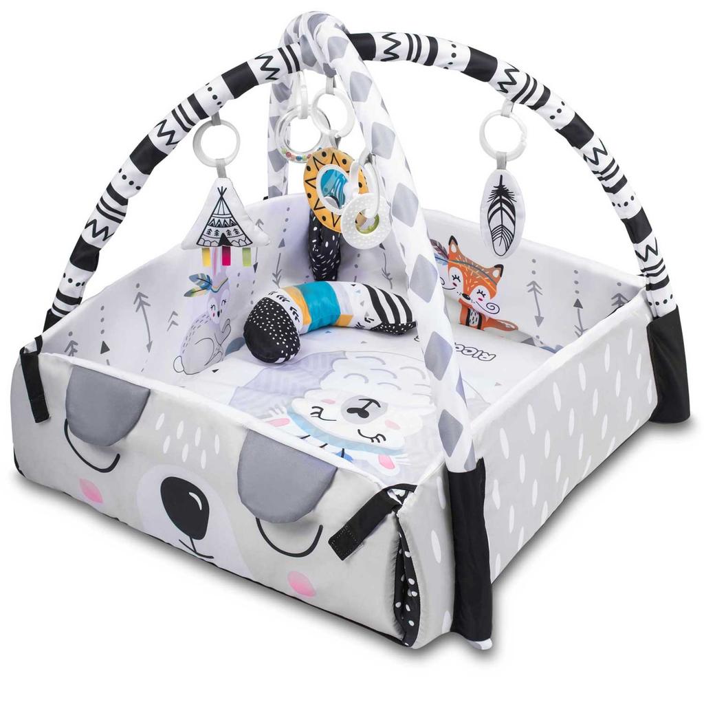 Interactive Educational Mat 110 X 100 Cm Boho Ricokids