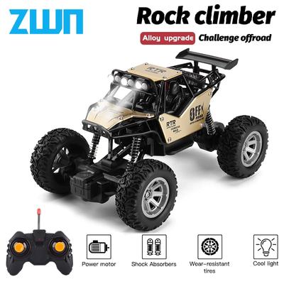 1:20 2WD RC Car With Led Lights Radio Remote Control Cars Buggy Off-Road Control Trucks Boys Toys for Children