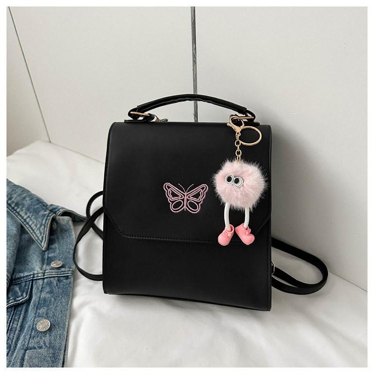 New Arrival Large Capacity Embroidered Butterfly Shoulder Bag For Students