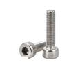 Yigu 304 Stainless Steel Socket Head Cap Screw, M2-M6 Cylindrical Head, Full Thread, Non-Knurled