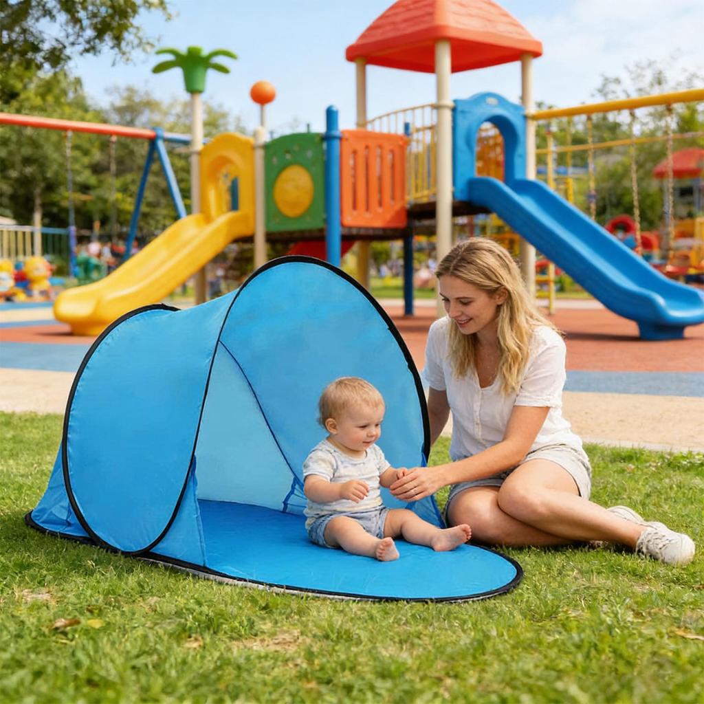 Portable Water-Resistant Beach Tent Summer Sun Shelter For Garden Outdoor Camping BBQ Sun Canopy For Beach Use