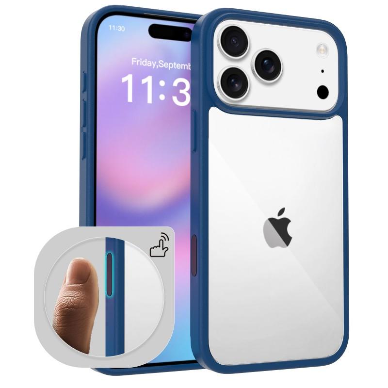 Iphone17promax Transparent Case 14 Skin-feeling Clear Phone 16 Protective Cover