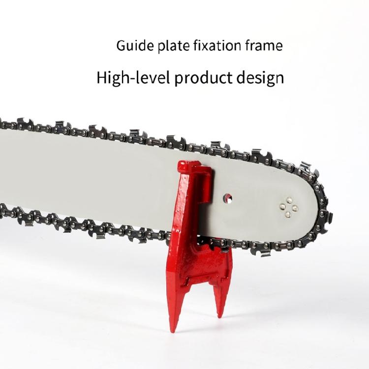 Chainsaw Stump Vise Chainsaw Retainer Providing Superior Grip And Protection Against Accidental Slippage