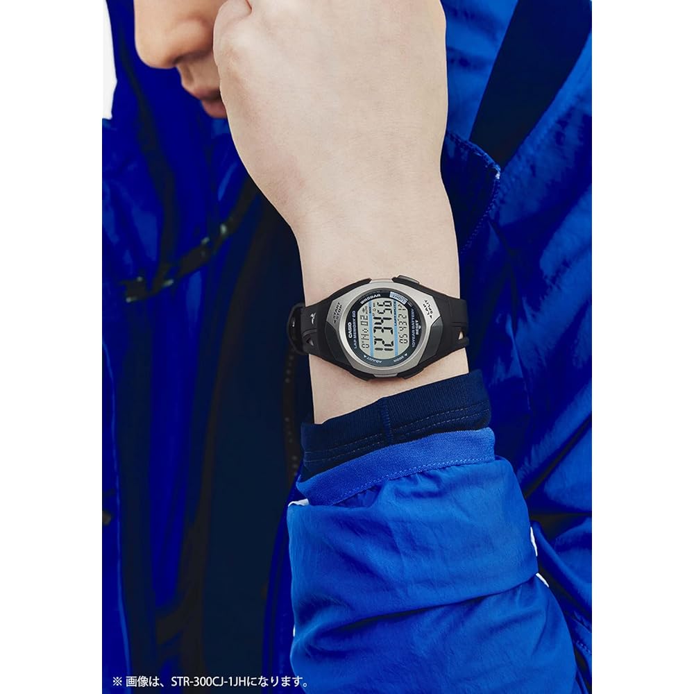 Casio STR-300J-1CJH Herrenuhr, Schwarz, Casio Collection [Offizielles japanisches Produkt]