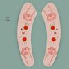 Enlarged Cute All-Season Stick-on Washable Thick Toilet Seat Pad Cushion