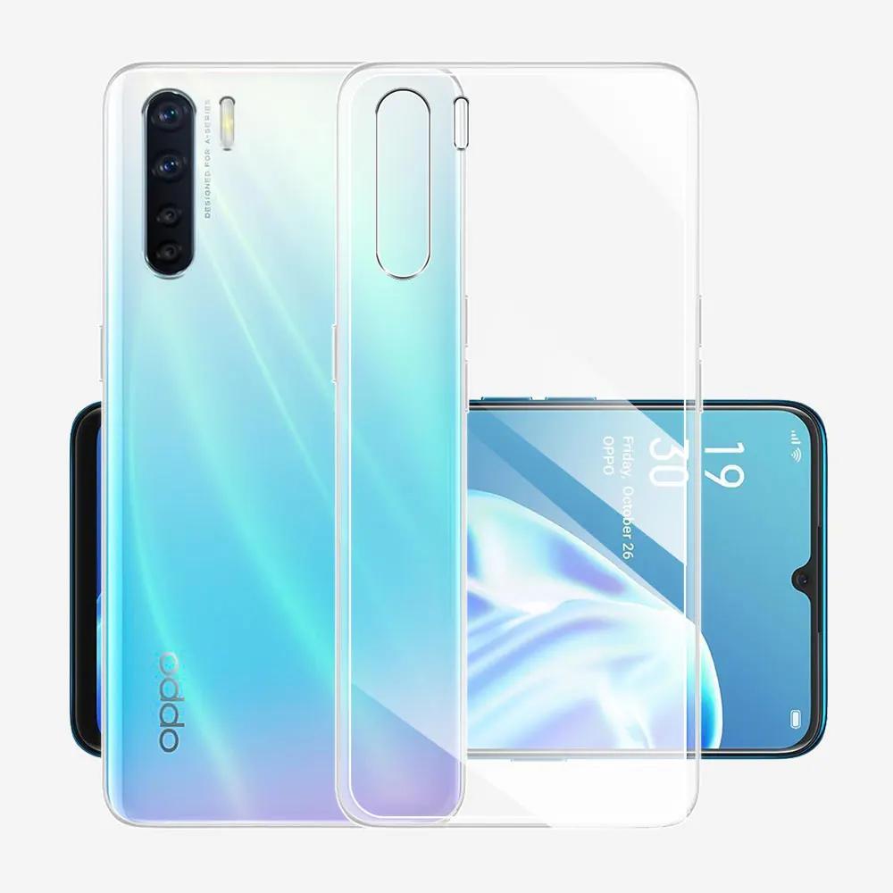 For OPPO A91 Case Clear Silicone Soft TPU Back Cover For OPPO A91 Funda For OPPOA91 Transparent A91 A 91 Phone Cases Coque
