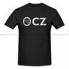 CZ Pistol T Shirts for Men Cotton Novelty T-Shirts Round Collar Smith Cool Wesson Tees Short Sleeve Tops Summer