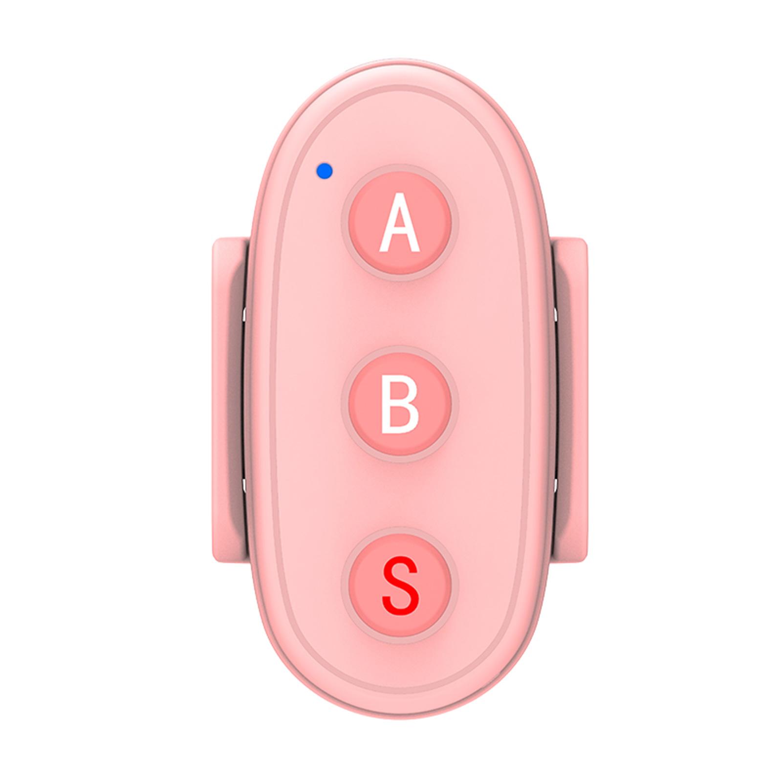 

Bluetooth-compatible 5.3 Wireless Remote Controller for DJI Action 4/5 Pro/6 for GoPro Hero 9-13 Portable Camera Remote Control рожевий