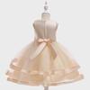 2024 Beaded Princess Tutu Dress for Girls - Flower Girl Wedding Attire
