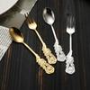 Abay 304 Stainless Steel Rose Fruit Forks