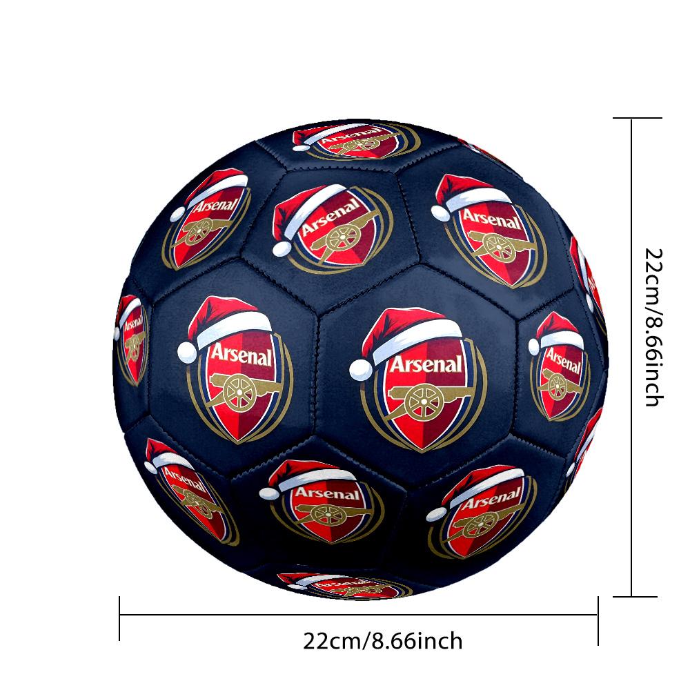 Arsenal Football Club Crest Size 5 Football Machine Sewn Indoor/Outdoor Universal Football Ideal for Soccer Enthusiasts