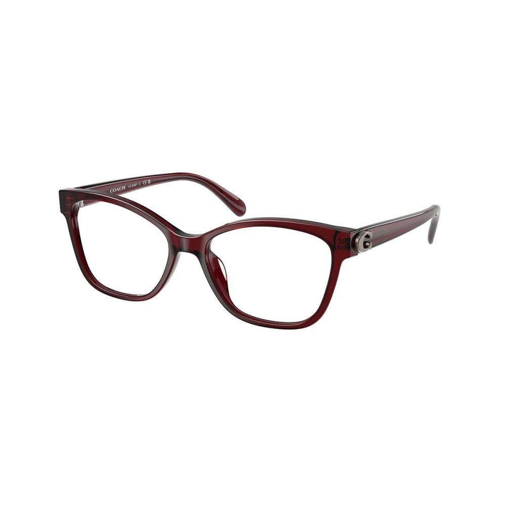

Coach Women Eyeglasses Hc6246f Asian Fit 5393 Milky Burgundy/56-15-145
