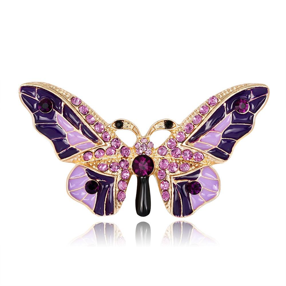 SKEDS Women Men Fashion Enamel Frog Owl Brooch Badges Crystal Animal Luxury Brooches For Women Accessories Clothing Coat Pins