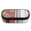 Pencil Bag Spacious Storage Zip Around Closure 300D Polyester with Main Compartment Mesh Pocket and Pen Slots for Boys Girls