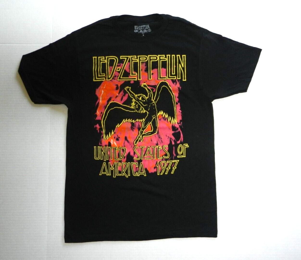 26 Led Zeppelin United State America 1977 Tee Shirt New Classic Rock Unisex T-Shirt XXL