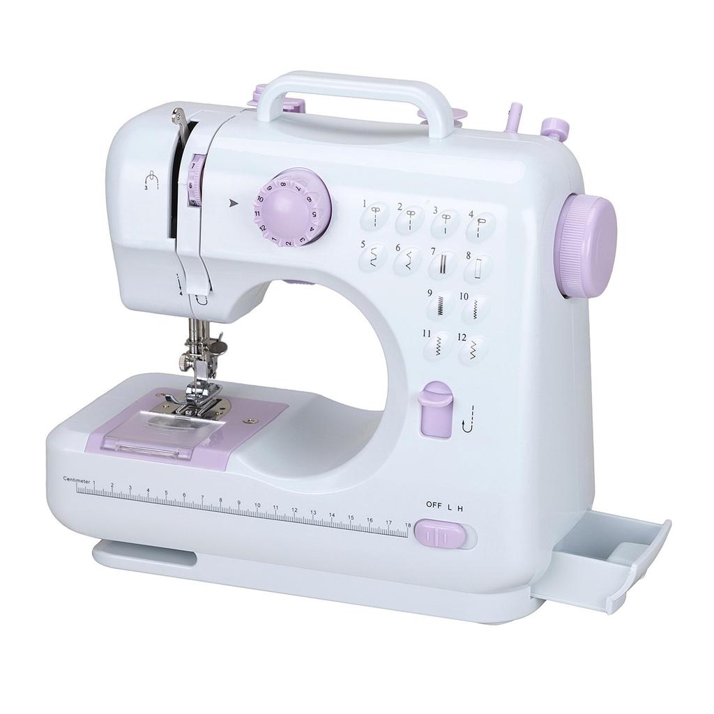 EU Stock Household Mini Portable Electric 505A Sewing Maquina De Coser Factory Factory Price Sewing Machine with Kits
