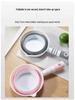 Portable Folding Water Ladle and Scoop - Multi-Use Long Handle for Kitchen and Bath