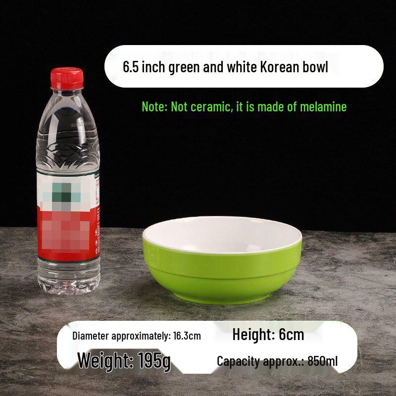A5 High-Temperature Resistant Melamine Korean Style Bowl