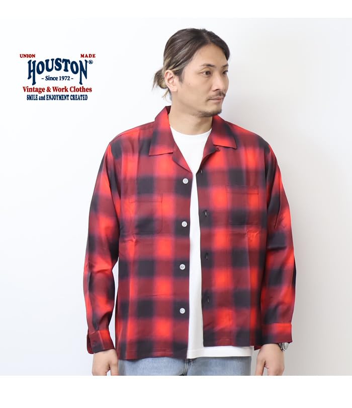 Houston Classic Ombre Check Long Sleeve Shirt