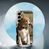All kinds of posts of beagle   For Samsung Galaxy S23 S24 S25 Ultra S22 Plus S21 Black Soft Case Waterproof Soft Case