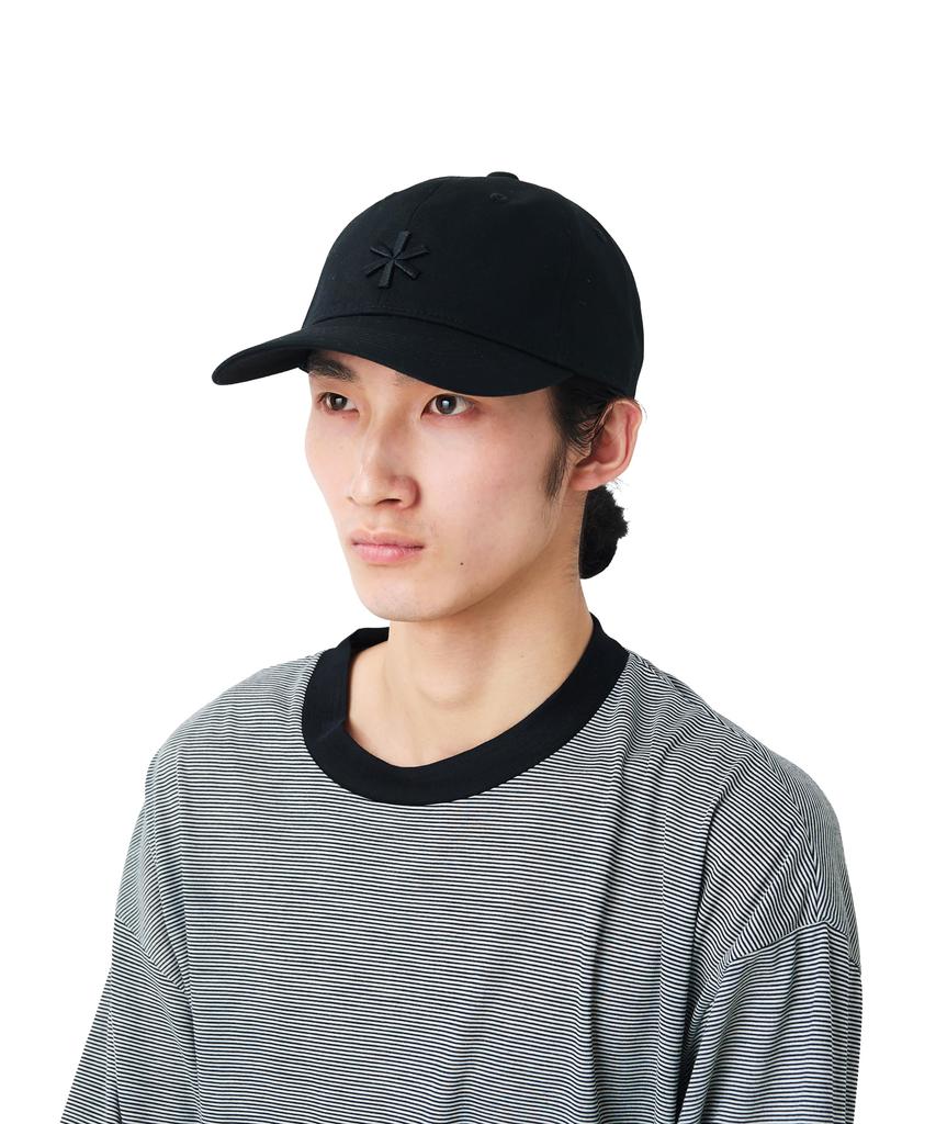 Snow Peak Asterisk Cap Headwear Cap Hat for Men and Black 1 CH-26SU005 Women,