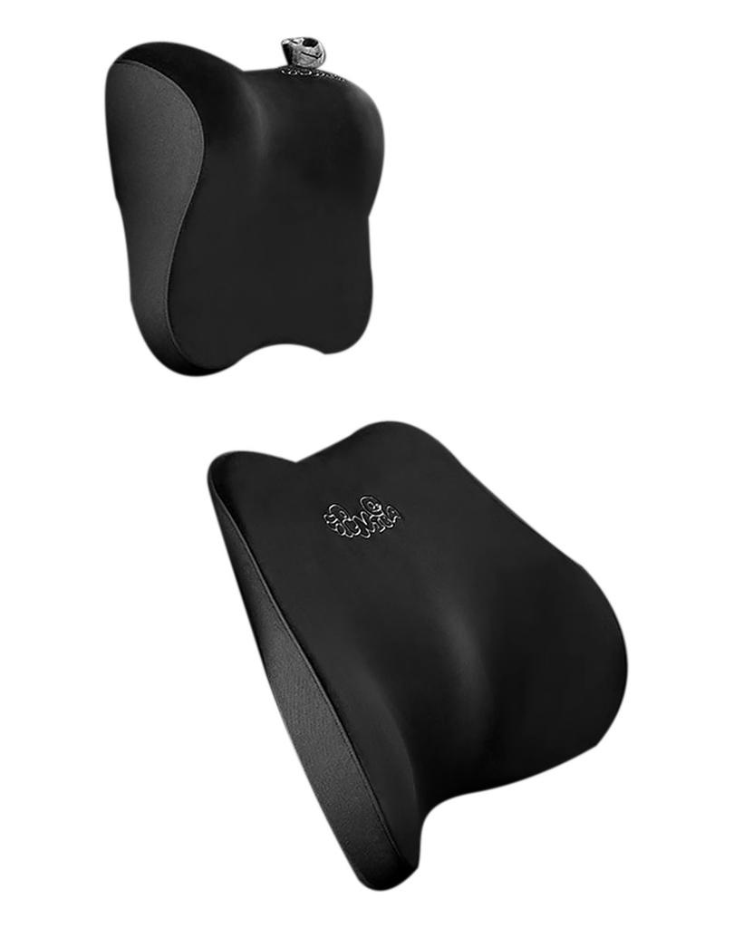 Icaroom headrest lumbar support seat next pillow universal car headrest lumbar pad lumbar support cushion for all seasons