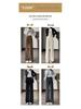Women's Fleece-Lined Chenille Wide-Leg Pants: Tall, Draped, Casual Style for Spring & Autumn 2025