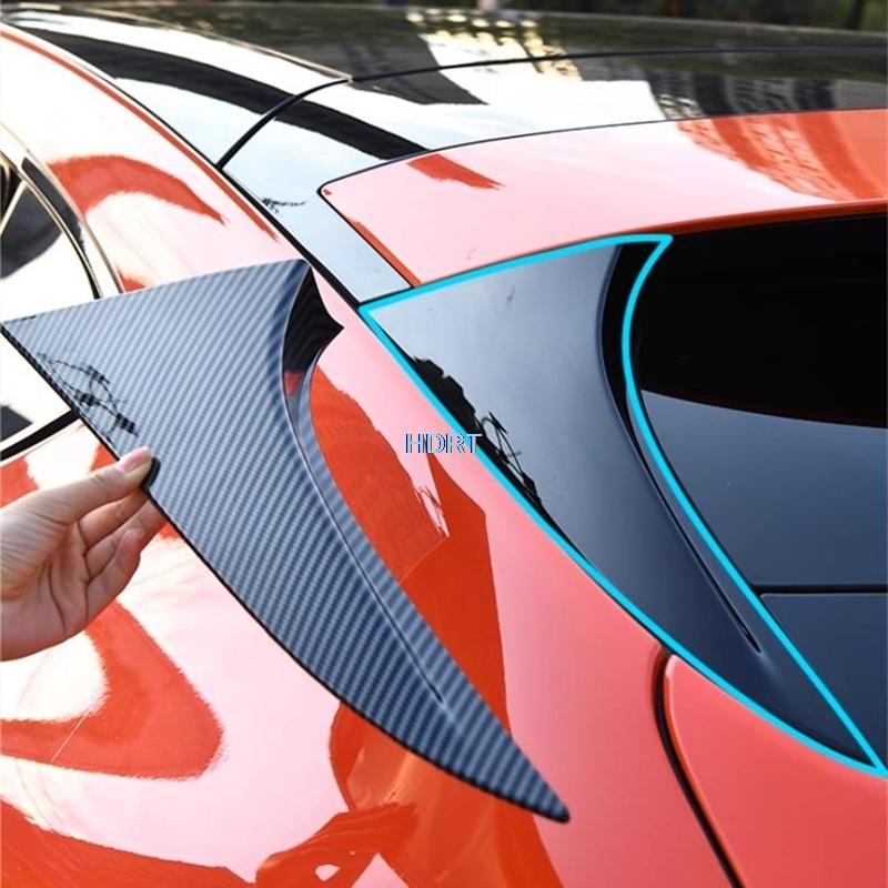 Car Styling Tail Wing Cover For Xpeng G6  + Roof Rear Window Patch Spoiler Protector Decoration Accessories Exterior Sticker