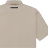 Fear of God Essentials Fall/Winter 2021 Short Sleeve Polo Unisex Tops String Tan FOG-FW21-593
