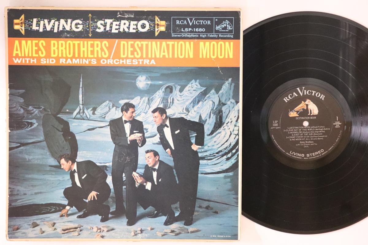 

LP Record AMES BROTHERS Destination Moon LSP1680 RCA VICTOR 1958 US Jazz Used