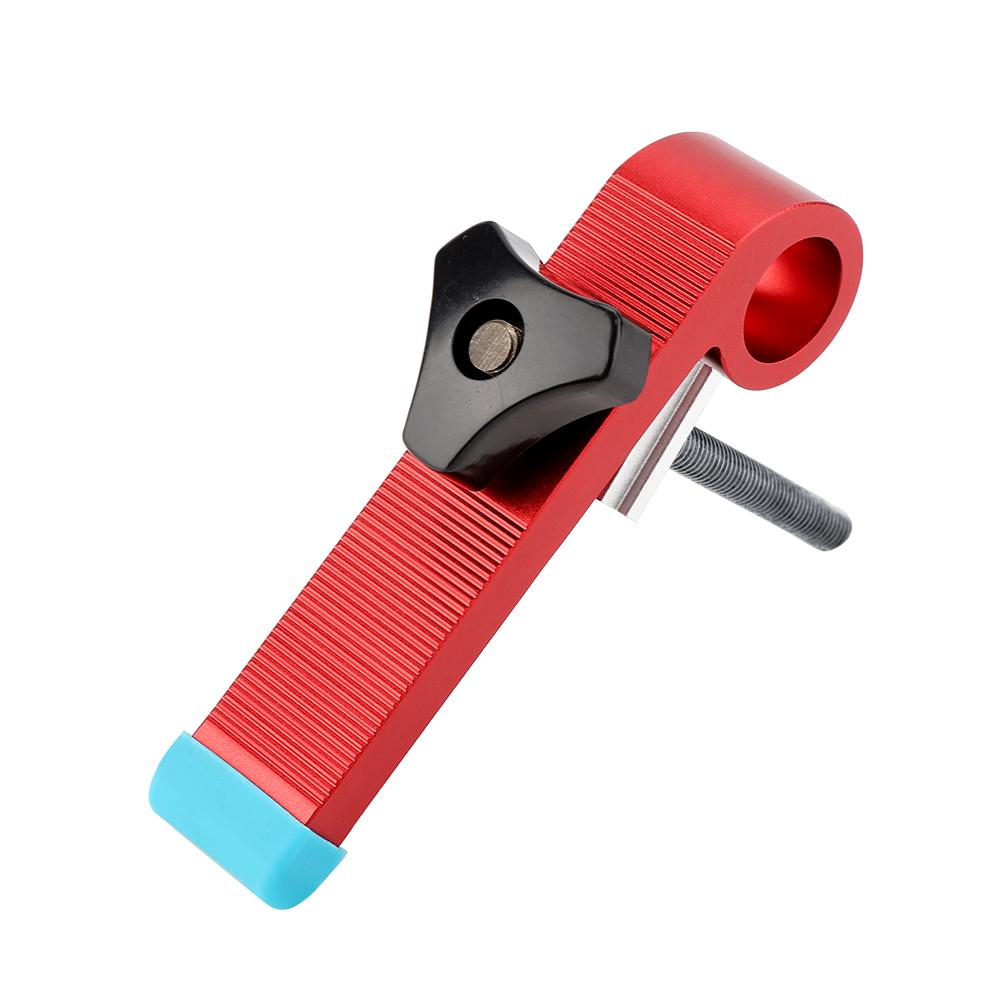 Multi Functional Aluminum Alloy Universal Clamp Clamping Block Woodworking Joint Hand Tool (A)