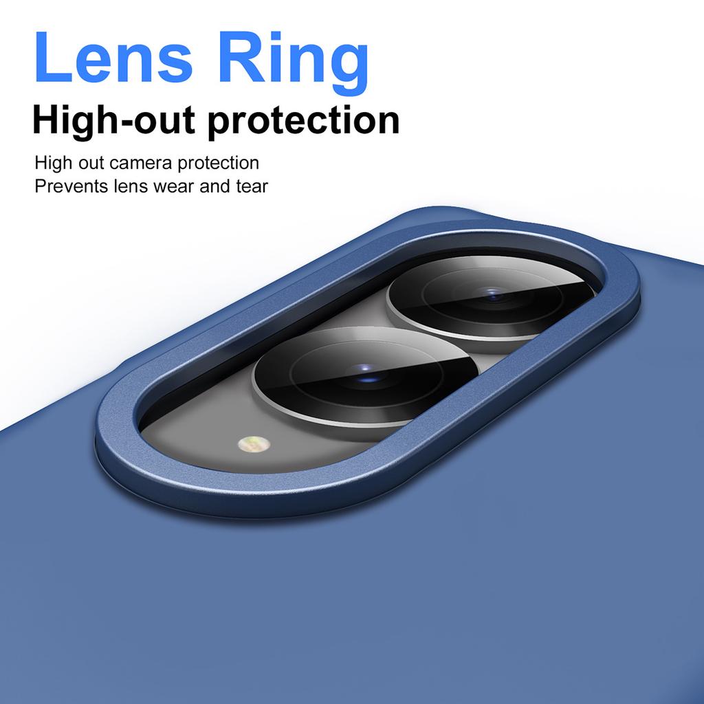 Für Samsung Galaxy Z Fold8 Hülle luxuriöses Hautgefühl faltintegrierter Stifthalter mit gehärteter Folie Abdeckung für ZFold 8 WIDE Funda