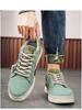 Boys' 2024 Spring Breathable Canvas Shoes: Trendy & Versatile Sports Casual Linen Sneakers