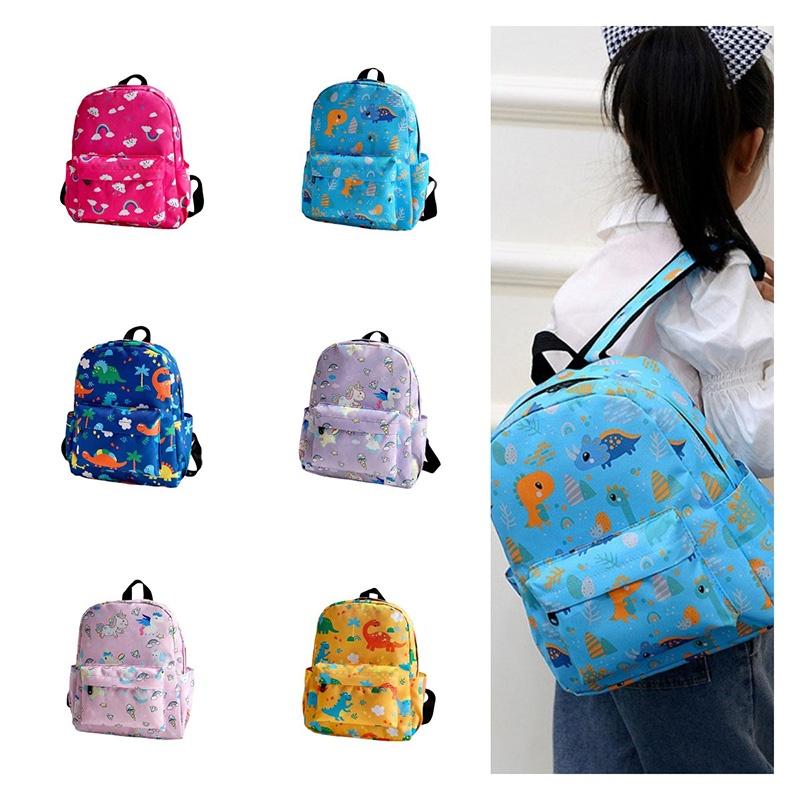 Cute Cartoon Kids Backpack With Simple And Stylish Design 2023 Korean Version Of Little Dinosaur Kindergarten Schoolbag