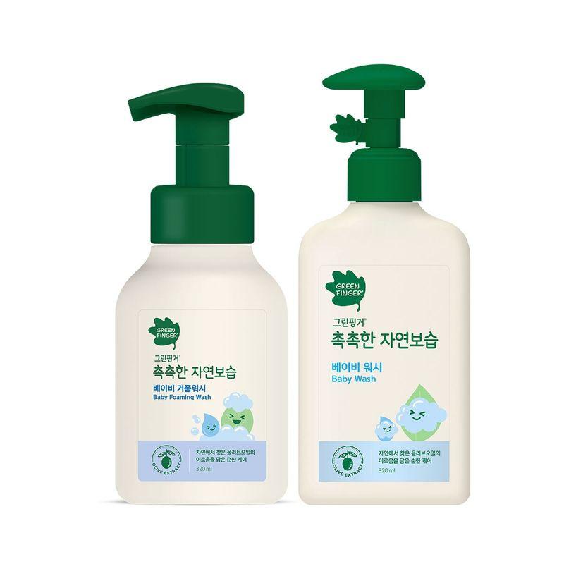 

Greenfinger Увлажняющий детский гель для душа 320 мл x 3 Baby Bubble Wash
