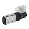 4V210-08 5 Way 2 Position Dc 24V Pneumatic Electric Solenoid Air Valve