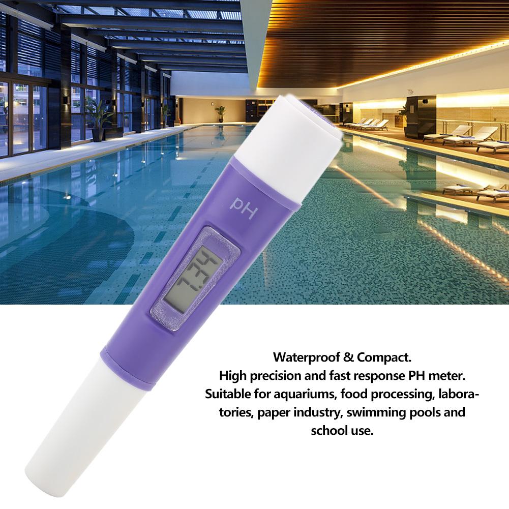 PH037 Waterproof Digital PH Meter Portable Water PH Tester for Drinking Water Aquarium Lab