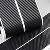 4PCS Car Door Sill Pedal Carbon Fiber Protective Sticker Anti-scratch And Waterproof For Mitsubishi Ralliart Lancer EX Outlander