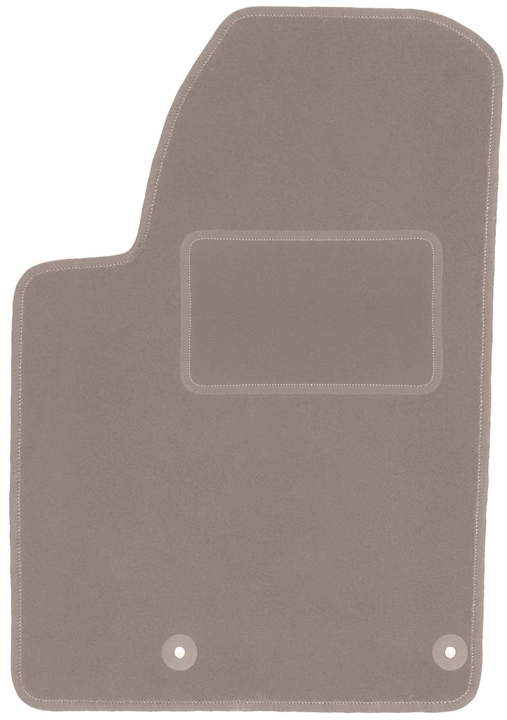 Alfombrilla de conductor beige para: Citroën Berlingo I kombivan, Multispace (1996-2010)