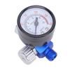 1 4  Spray Paint Gun Air Pressure Regulator Pressure Gauge Pneumatic Tool Accessory