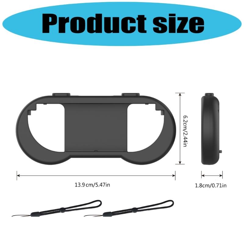 Handheld Controller Holder With Stable Construction Comfortable Grip for NS2 Kids Adults Use Adjustable Positioning 2pcs