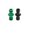 Plastic Two-Way Water Pipe Extension Connector 4-Point Quick Connect Nipple