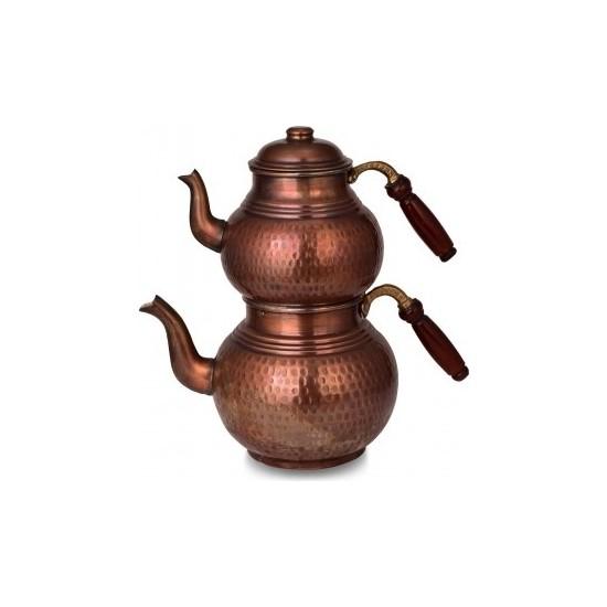 

Медный классический чайник № 3 тонкой ручной ковки из оксида T1955-3