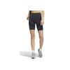 Adidas High-Waisted Running Training Fitness Shorts Women Bottoms Black HC3335