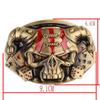 Novelty Leather Belt Skull Clown Evil Eye Skeleton Head Devil Gamble Halloween Dress Up Waistband Rock And Roll