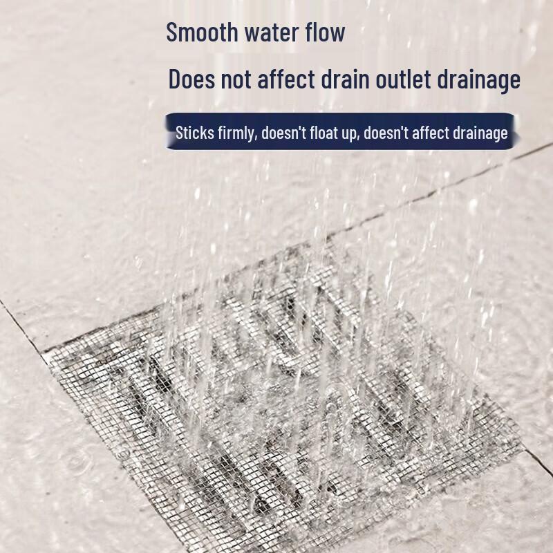 Disposable Floor Drain Hair Catcher Mesh 50pcs