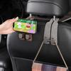 Car Hook Rear Seat Back Hooks Headrest Hanger Clip Double Hooks Holder Storage Car Interior Accessories