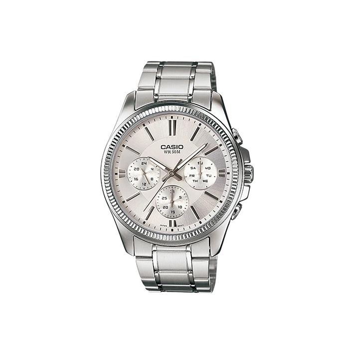 CASIO G Shock MTP 1375D 7AV MTP-1375D-7AVDF White Dial Single Watch