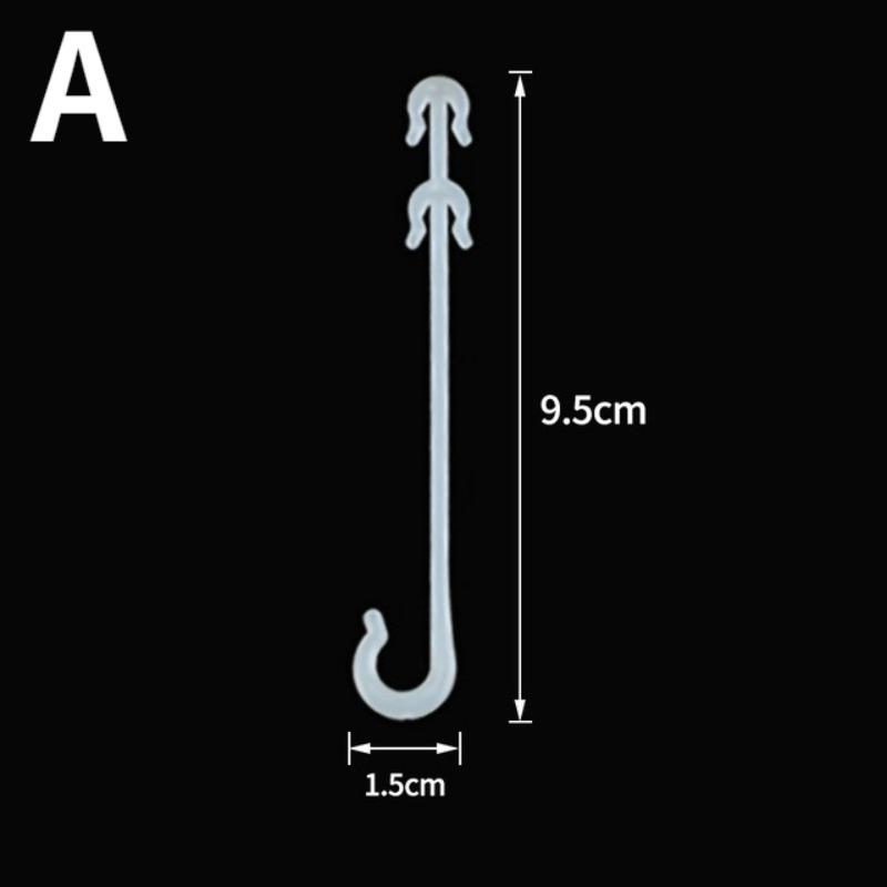 9.5/13/16cm Tomato Support J Shaped Ear Hook Clip Garden Vegetable Grape Vine Fastener Buckle Prevent Fruit Cluster Falling 50Pcs